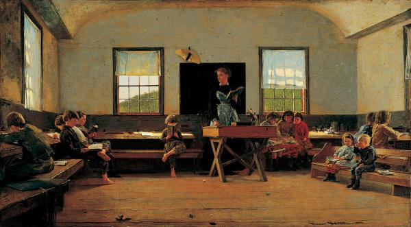 Winslow Homer The Country School Germany oil painting art